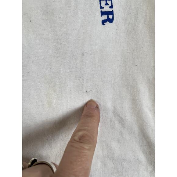 VTG 80s Winnie The Pooh Ringer T-Shirt “House At Pooh Corner” Jerzees Kids 6-8x - Picture 7 of 10